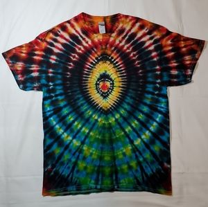 New large unisex tie dye shirt